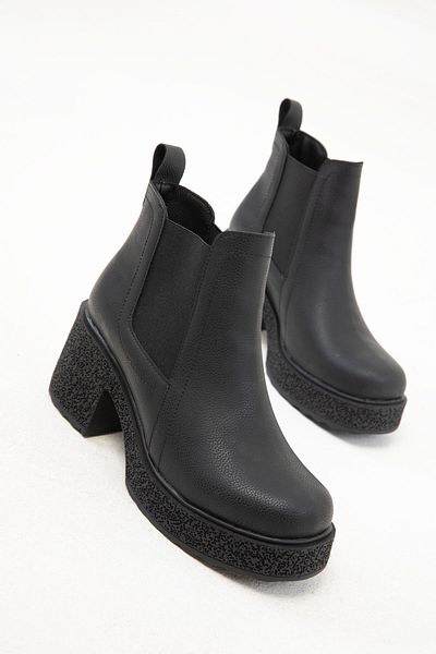 SOHO Μαύρα γυναικεία μποτάκια - 20083 Model Bootie