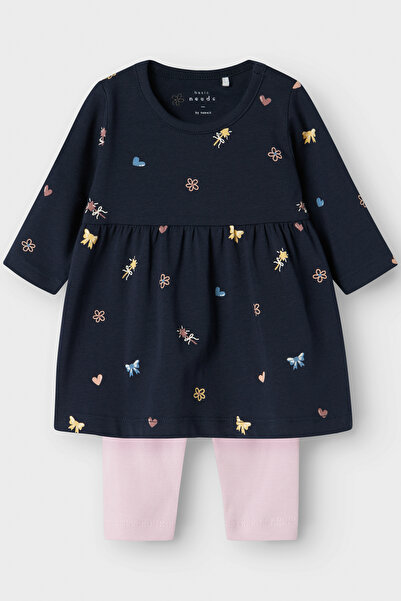 name ıt Nbfvandora Ls Sleeve Dress Set and Legging