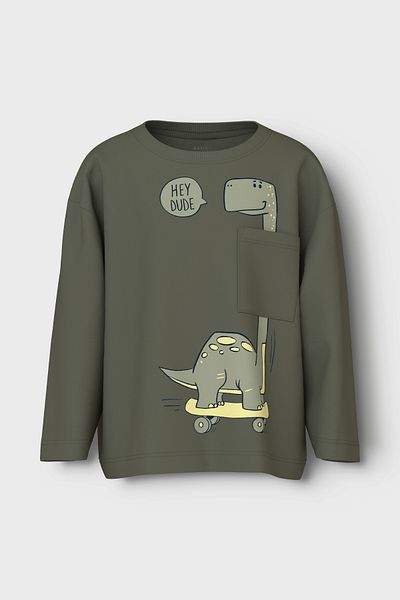 name ıt Men's Knit T-shirt Idf100
