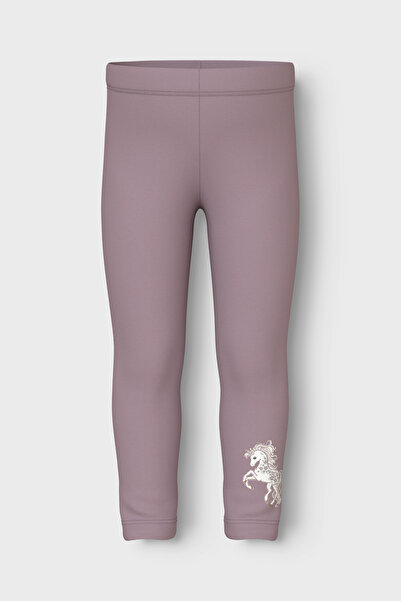 name ıt NMFDAVINA AOP SWE LEGGING - Model Bru