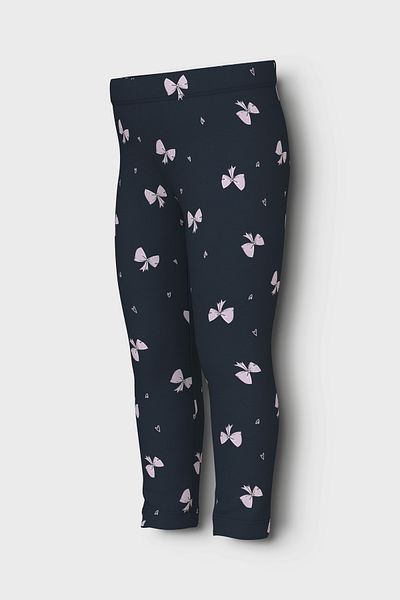 name ıt Leggings für Mädchen Dunkelblau
