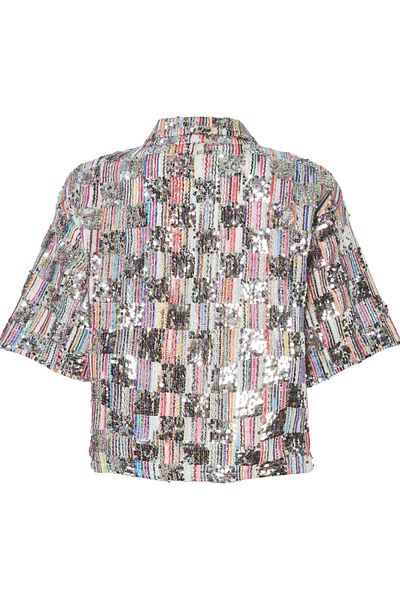 PIECES Kurzarmshirt - FEM WOV PL100