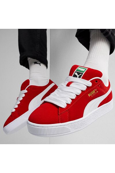 Puma Încălțăminte casual unisex Suede Xl 39520503   Roșu