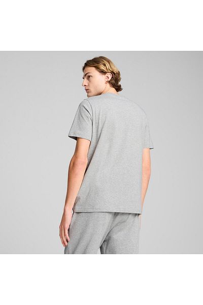 Puma Ess Elevated Tee Light Gray Heather