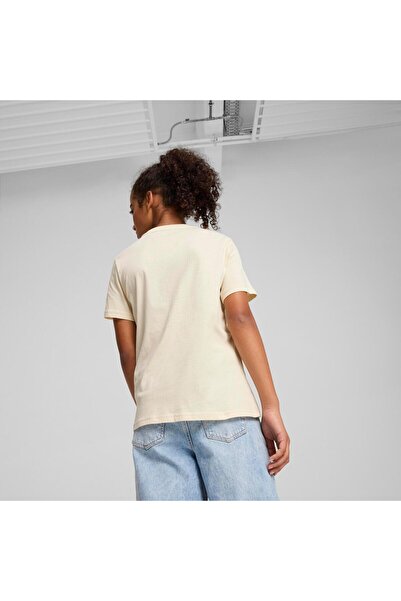 Puma Beige Sports T-Shirt for Kids