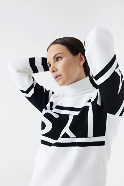 Lora Atelierr Ski Logolu Kazak(KAYAK TULUMU)