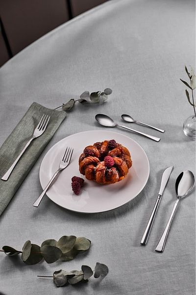 Karaca Rayer 72 Pieces 12 Person Fork Spoon Knife Set