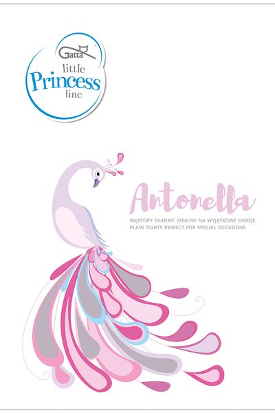 Gatta Antonella - Hladké dívčí punčocháče