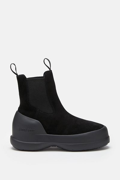 MOON BOOT Mb Luna Chelsea Suede - Comfortable and Stylish