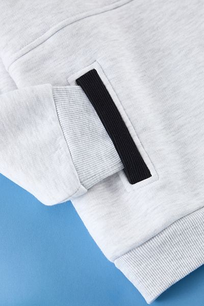 TRENDYOLKIDS Γκρι πλεκτό φούτερ για αγόρια TKDAW25SW00132