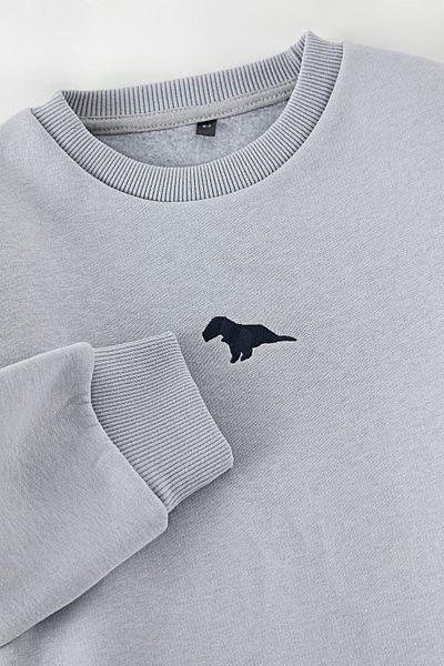 TRENDYOLKIDS Gray Boy Printed Knitted Sweatshirt Tkdaw25Sw00119