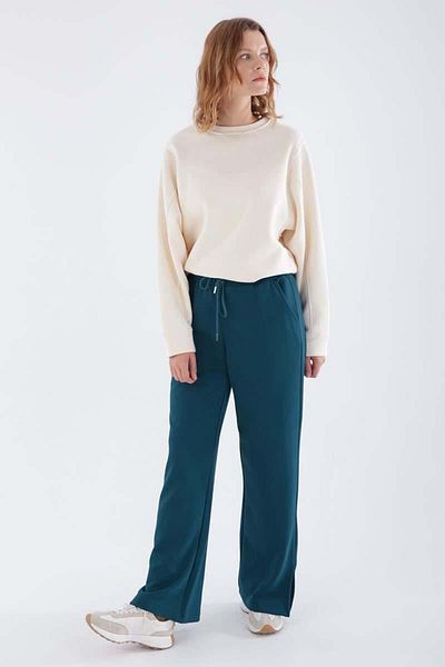 ALLDAY Pantaloni de trening cu talie elastică cu picior largi