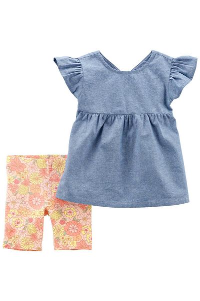 Carter's Little Girl's Shorts Set