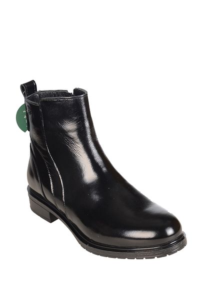 Venüs 20740 Patent Leather Black Leather Boots