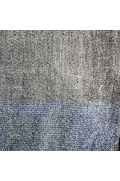 Hedea Pure Texture Gray Men's Scarf