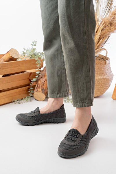 miqnastudio سلسلة نسائية مدخنة، أحذية كاجوال، أحذية راقصة الباليه، أحذية الأم