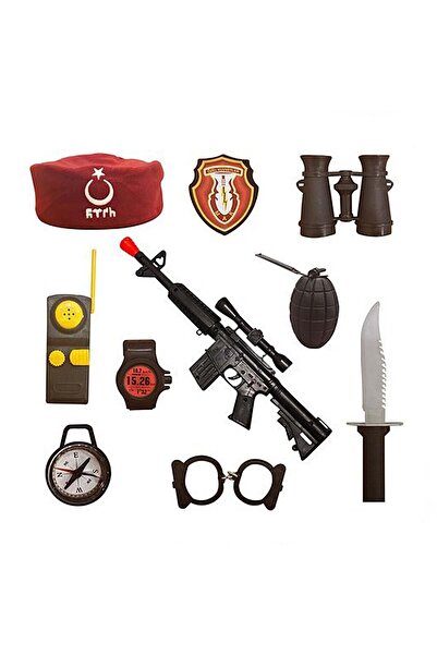 BYCEGU Büyük Boy Borda Bereli Askeri Savaşcı Keskin Nışancı Oyun Seti