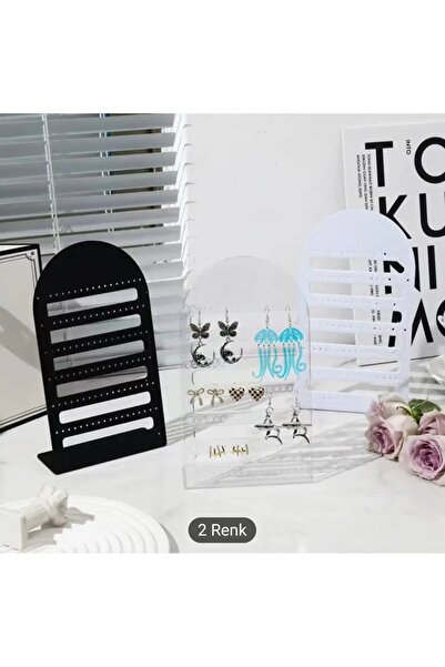 İSİM LAZER Takı düzenleyici /taki standı (kupelik siyah pleksi)