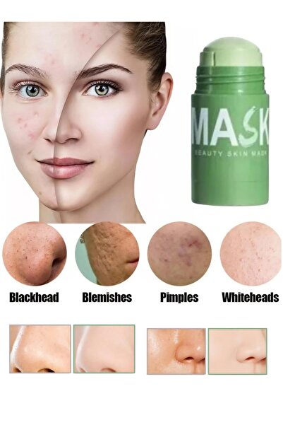 KAİZEN Beyazlatıcı Etkili Yeşil Çay Özlü Siyah Nokta Ve Maskesi Green Tea Mask Stick Premium Serum