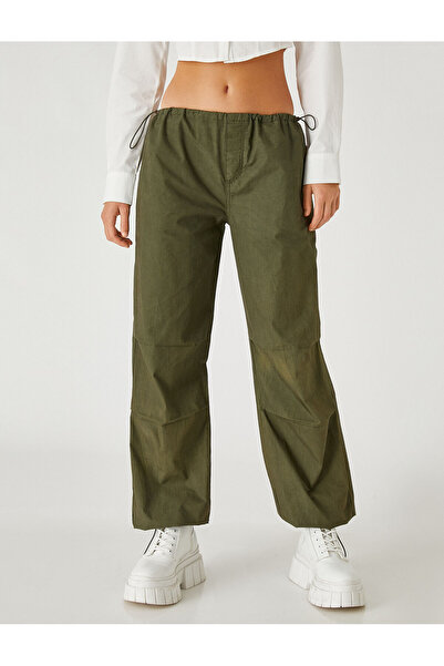 Koton Denim-Fallschirmhose mit geradem Bein – Eve Jean