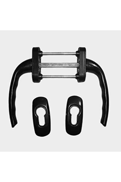 Kaya Pen Koyu Kahve Çift Taraflı Pimapen Balkon Kapı Ve Sürme Kolu Alüminyum (KAYA-PEN STAR) Rozetli