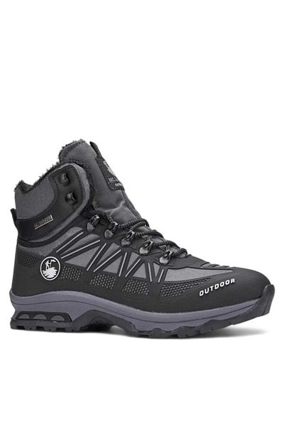 MİYA Mc Jamper Waterproof Fleece Furry Memory Orthopedic Soft Comfort Non-Slip Memory Sole Outdoor Boots