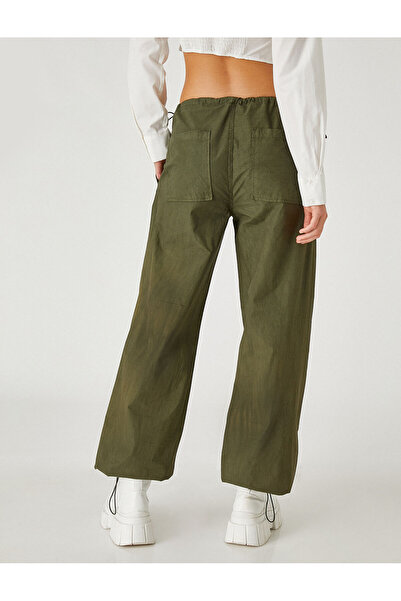 Koton Denim-Fallschirmhose mit geradem Bein – Eve Jean