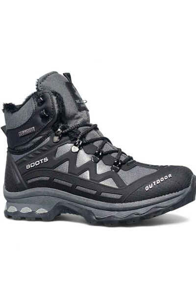 MİYA Mc Jamper Waterproof Fleece Furry Memory Orthopedic Soft Comfort Non-Slip Memory Sole Outdoor Boots