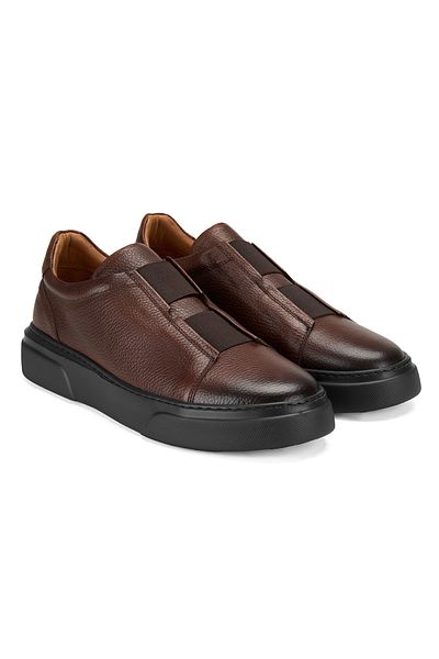 Desa Мъжки ежедневни обувки Mimosa Brown от естествена кожа