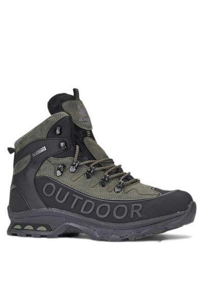 MİYA Mc Jamper Waterproof Fleece Furry Memory Orthopedic Soft Comfort Non-Slip Memory Sole Outdoor Boots
