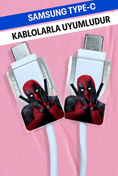 WANNA PROTECT Samsung Type-c Tüm Kablolarla Uyumlu Yumuşak Silikon Kablo Ucu ...