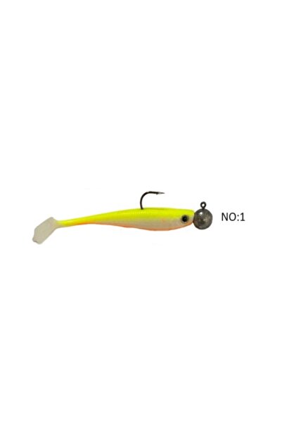 EFFE Duck Tail 9.5cm 15gr Hazır Zokalı Silikon Yem (MODİFİYELİ) No:1