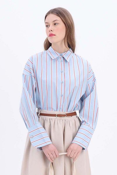 ALLDAY Tan-Elips Buckle Belt