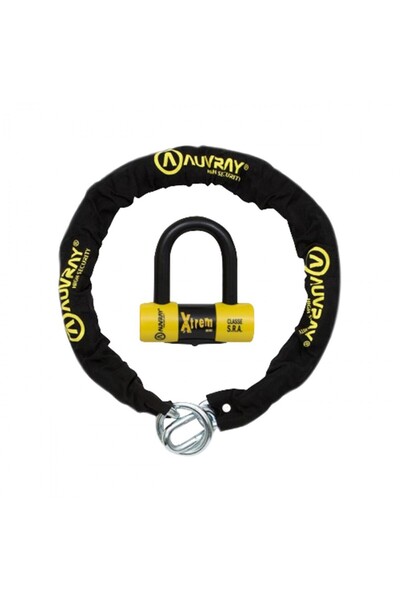 Auvray ZİNCİR KİLİT CH-BLOC 120CM + U DISK SRA