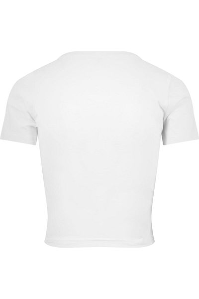 Mister Tee Damen Ladies Butterfly Crop Tee