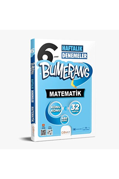 Günay Yayınları 2024 - 2025 Müfredat 6.SINIF YENİ NESİL BUMERANG 32 HAFTALIK ...