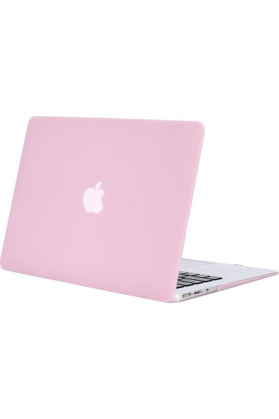 CODEGEN CMAT-133P 13" Macbook Air A1932 A2179 Uyumlu Pembe Kılıf Koruyucu Kapak (2018-2019-2020 Üretim)