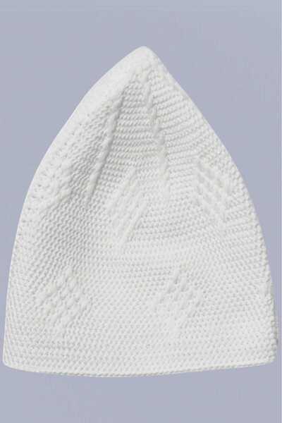 Trenderrs 3-шарова ткана шапка з візерунком, якісна шапка для молитви