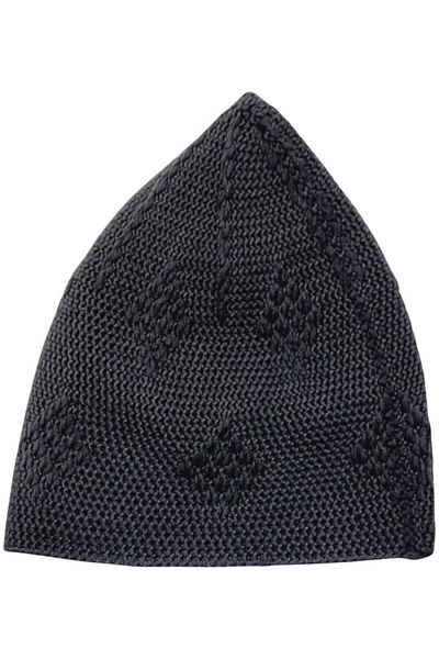 Uniquetrenders 3-Piece Woven Knitted Patterned Skullcap Quality Prayer Beads