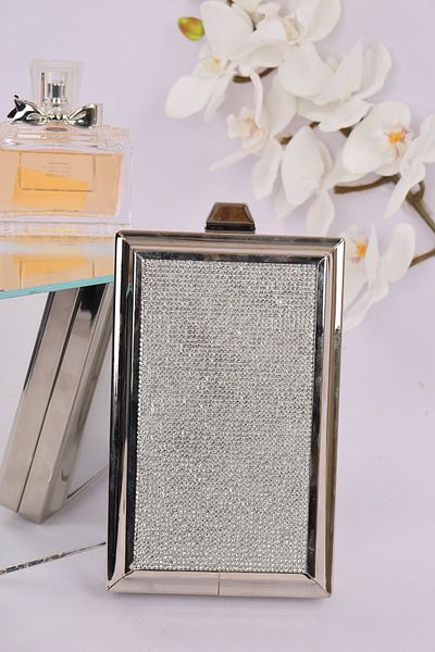 weem bag Βραδινή τσάντα φορέματος Weembag 820 Square Stone με λεπτομέρειες