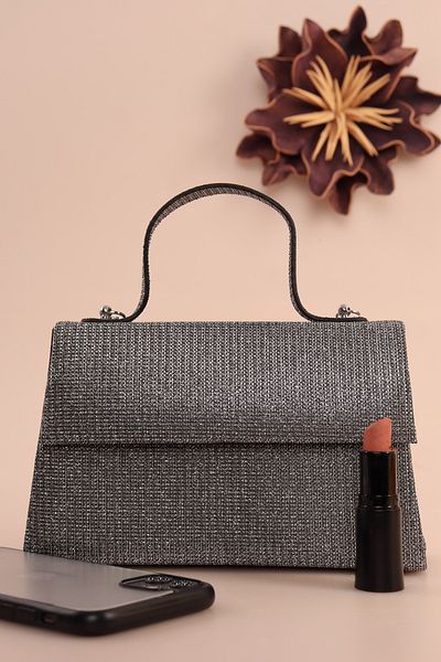 weem bag Geantă de seară Weembag 408 cu dungi cu mâner cu sâni