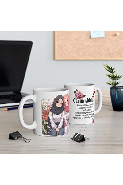 sıradışıhediyem abla   kupa bardak canım ablam   kupa  bardak ablaya  özel ku...