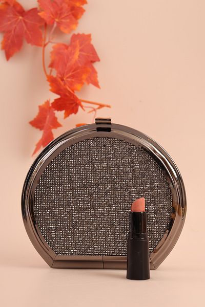 weem bag Βραδινή τσάντα φορέματος Weembag 821 Στρογγυλή Πέτρα Κεντημένη