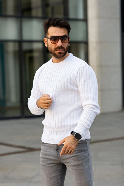 pepule 3 Pieces of Crew Neck Knitwear Sweater