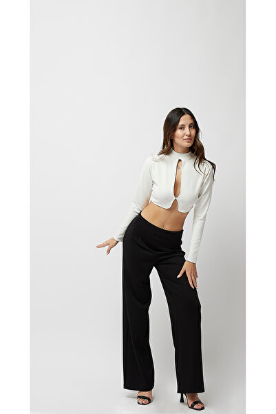 WESS DESİGN 240820-ÖNÜ DEKOLTELİ,BALIKÇI YAKA,MİNİ TOP,CROP,BLUZ