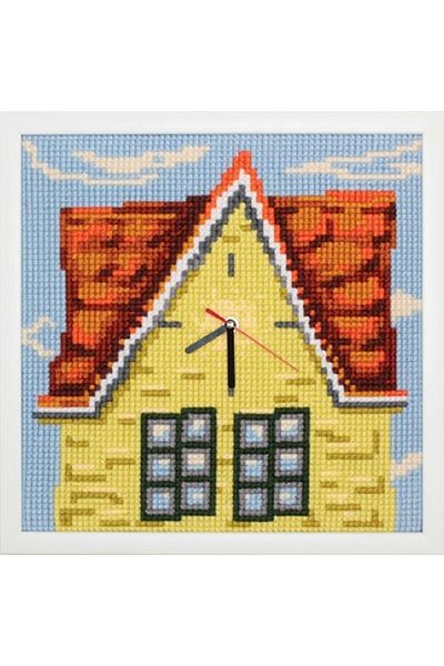 BALIM ÖRGÜ EVİ Collection D'Art Goblen Watch Kit 35 X 35 cm Cd011