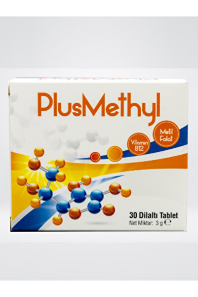 PlusMethyl Vitaminb12 Methyl Folat 30 Sublingual Tablets