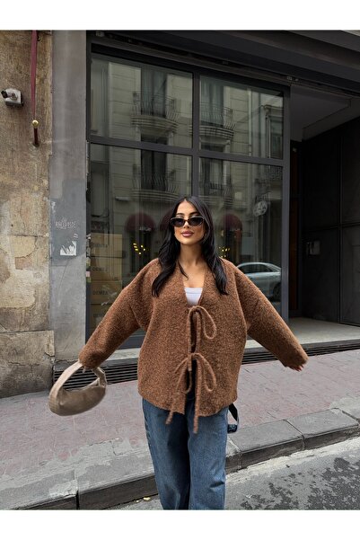 buqre's moda Double Lace-Up Jacket