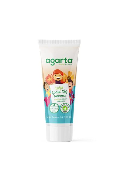 KTYRA52 (gift: hair mask) agarta natural children's toothpaste 75ml (1 piece)