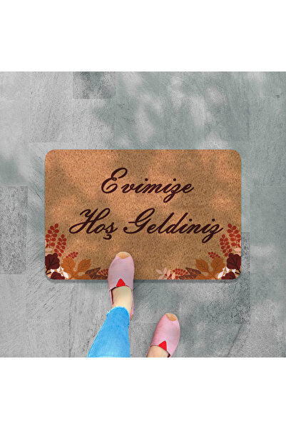 M&H Quality Modern Digital Printed - Welcome Written Mat, Non-Slip Base and Hooded Knitted Blouse